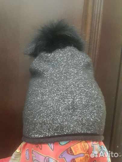 Шапка с люриксом