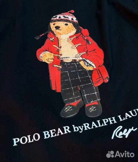 Футболка polo ralph bear