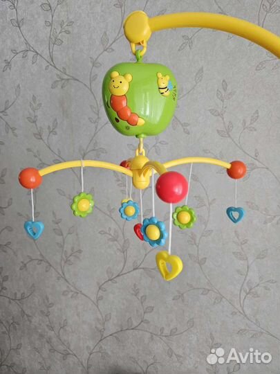 Мобиль жирафики с музыкой