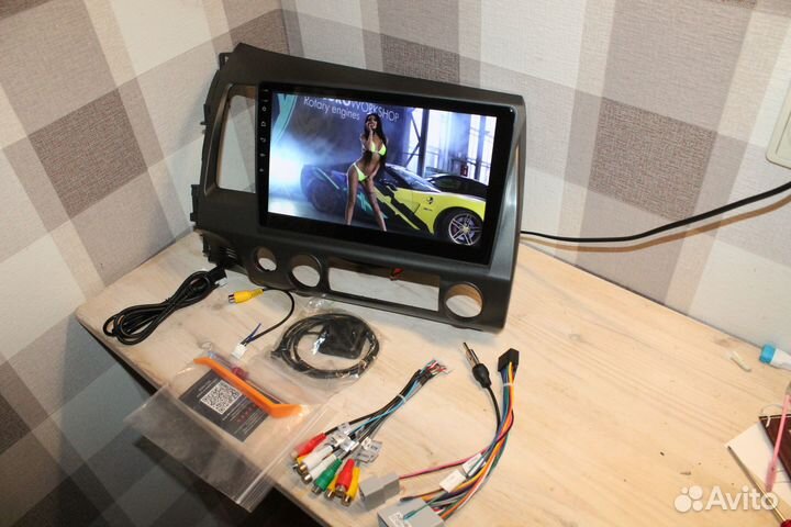 Магнитола honda civic 4d