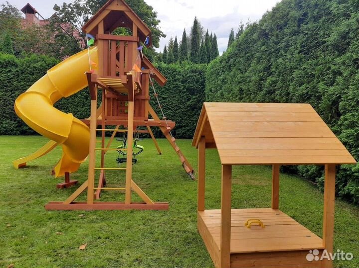 Детская площадка для дачи Савушка Люкс 14