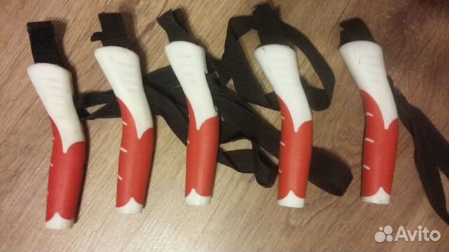 Ручки и лапки для лыжных палок