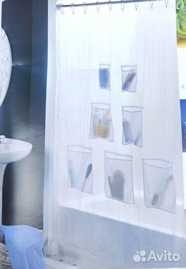 Штора для ванной комнаты