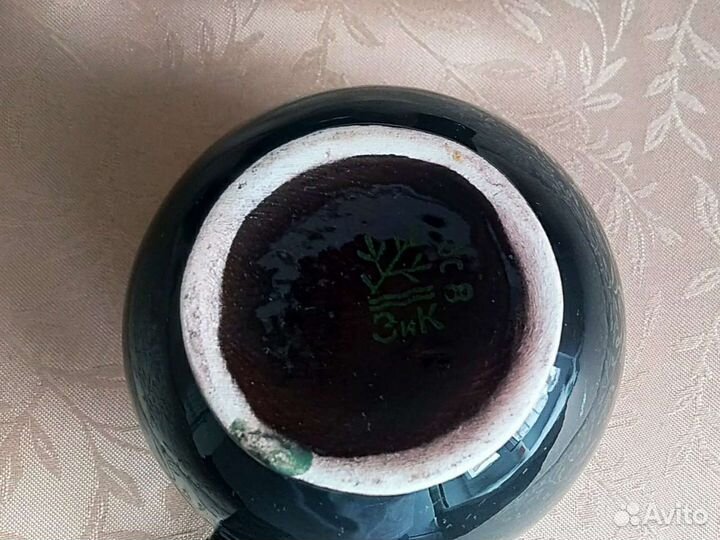 Кофейный сервиз обливная керамика зик Конаково