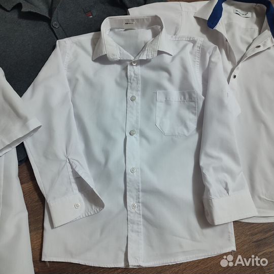 3рубашки и кардиган