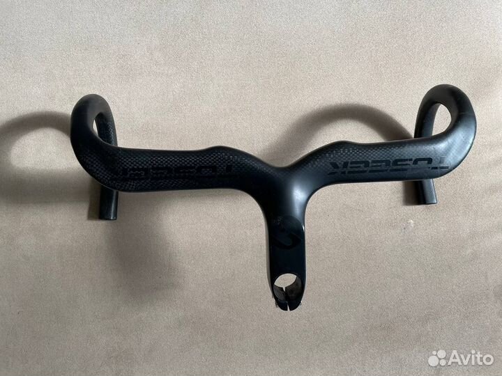 Карбоновый руль с выносом 440мм Toseek