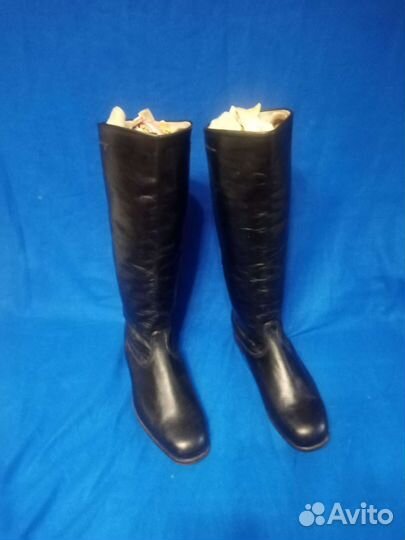 Сапоги офицерские хромовые