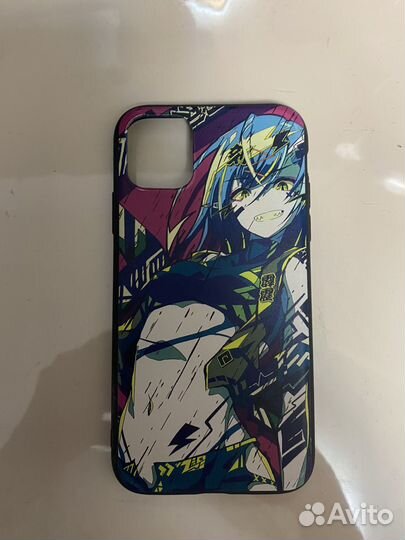 Чехол на iPhone 11 аниме киберпанк