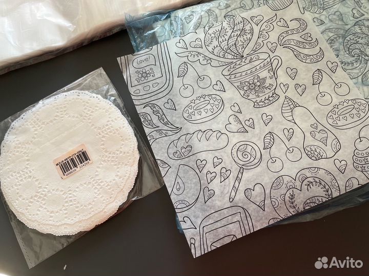 Кондитерские мешки, поддожка бумага для бенто