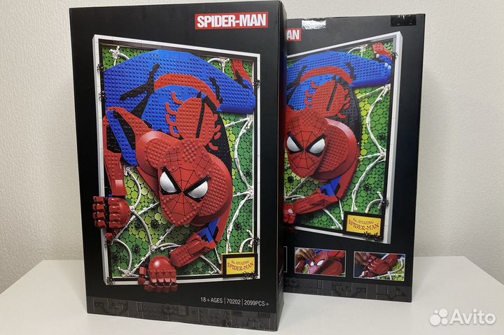 Картина Spider-Man / конструктор новый
