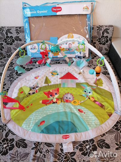 Развивающий коврик tiny love разные