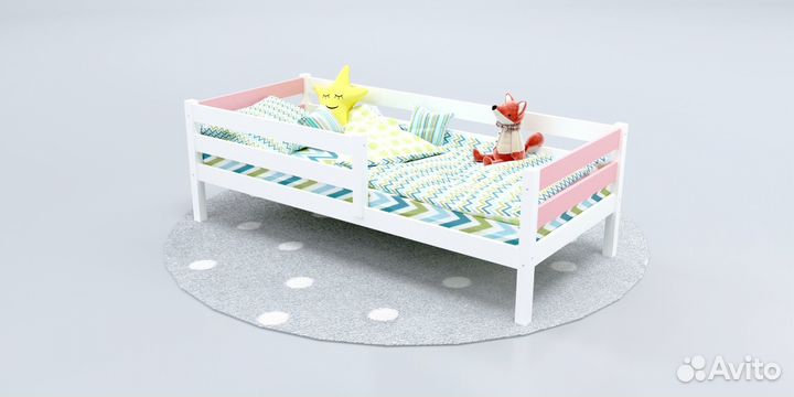 Детская кровать с бортиками оптом
