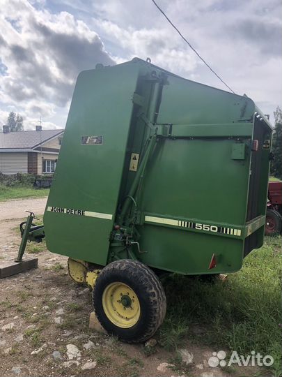 Пресс-подборщик John Deere 550, 2008