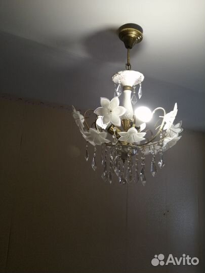 Люстра хрустальная