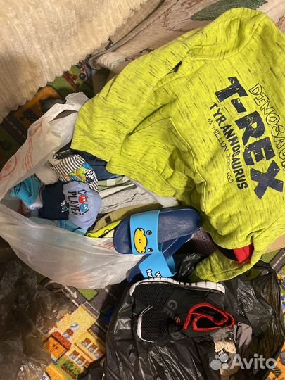 Вещи пакетом на мальчика 4,5,6 лет