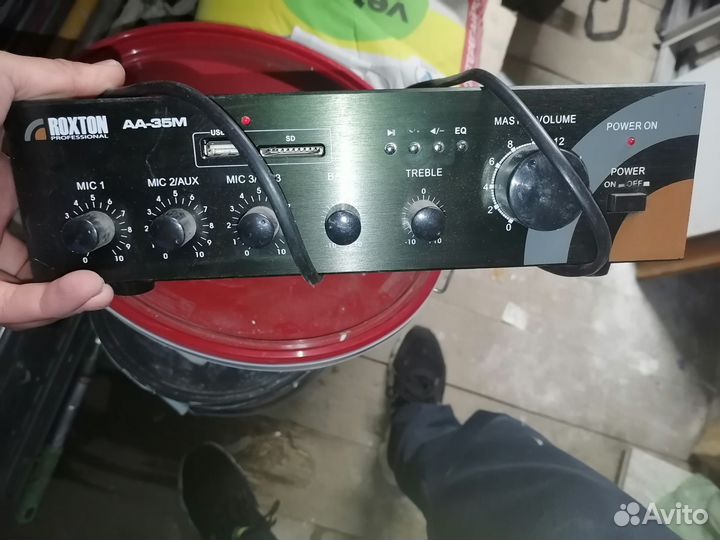 Усилитель, наружная реклама