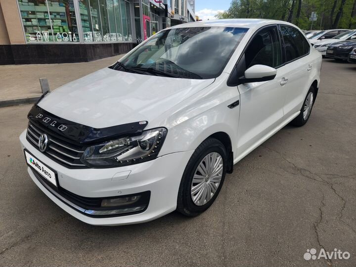 Volkswagen Polo 1.6 AT, 2017, 126 000 км