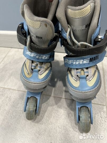 Роликовые коньки детские раздвижные р. 28-32