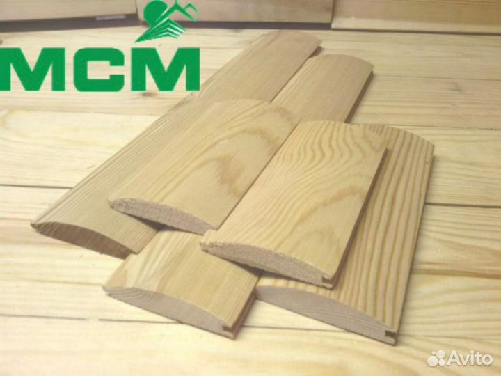 Имитация бревна из натуральной сосны