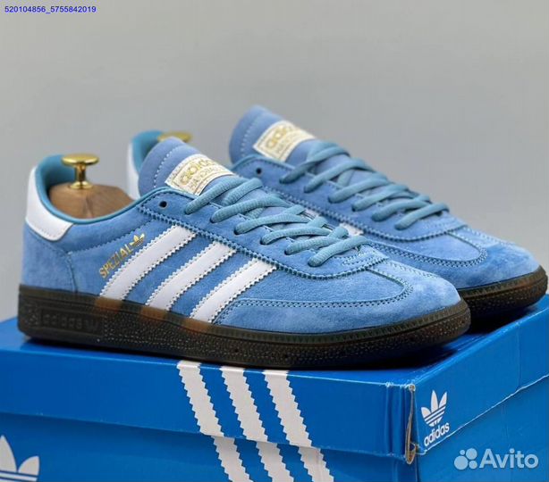 Кроссовки Adidas Spezial Blue (Арт.32890)