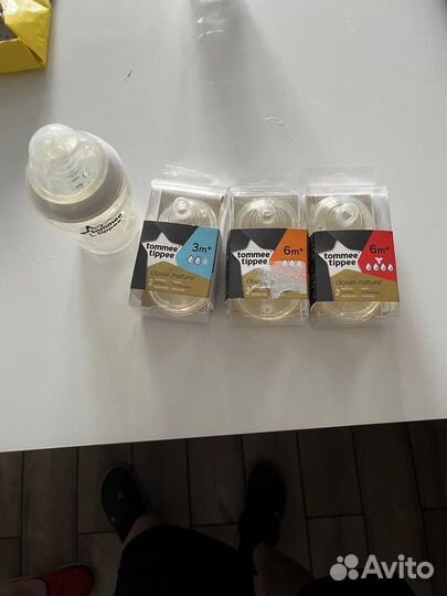 Бутылочка tommee tippee