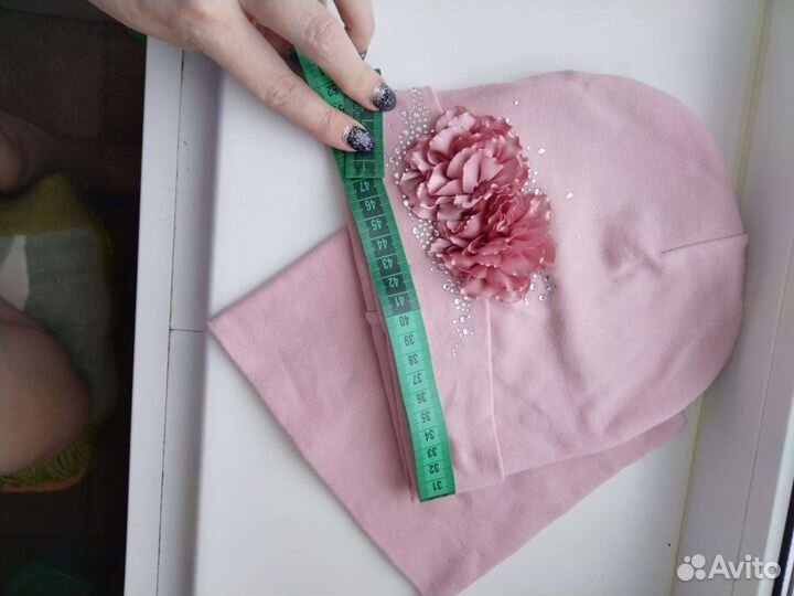 Шапка для девочки весна