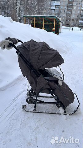 Санки коляска Nika