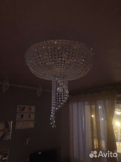 Люстра хрустальная (Гусь хрустальный)