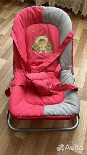 Кресло шезлонг детское складное