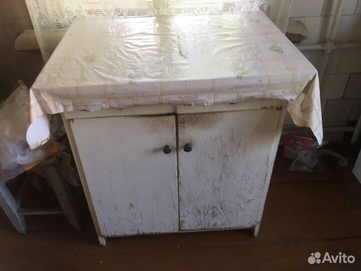 Кухонный стол тумба. Винтаж