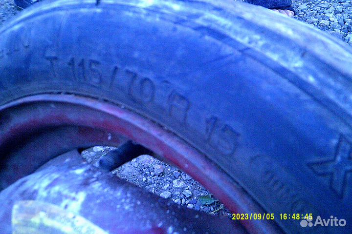 R15 Michelin TRX 115/70, PCD 4x108 DIA 57