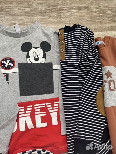 Вещи на мальчика пакетом 104-110 hm ostin acoola