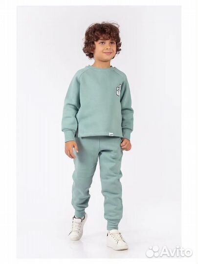 Детский костюм с начесом 104