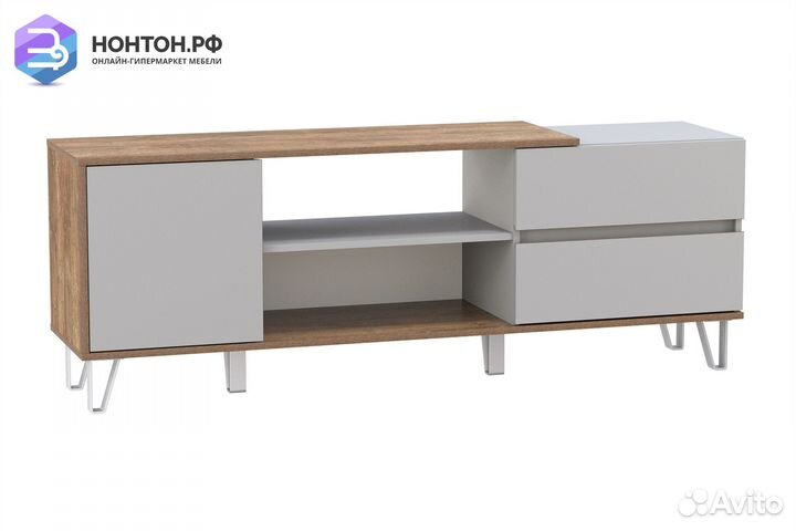 Тв-тумба Гавана 58.08 кейптаун / серый