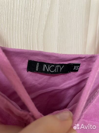 Платье incity льняное xs