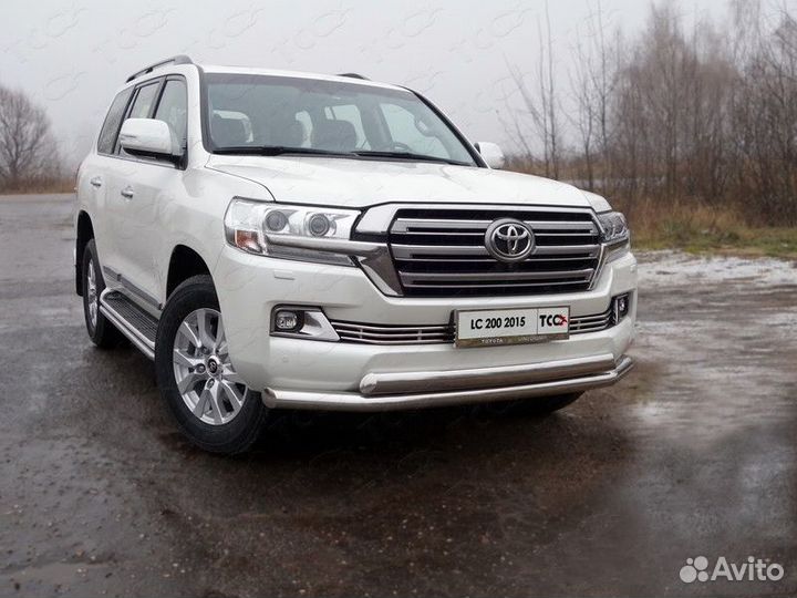 Защита передняя Land Cruiser 200 2015