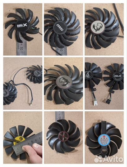 Вентилятор кулер для видеокарт