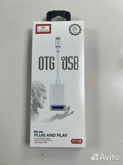 USB OTG адаптер lighting