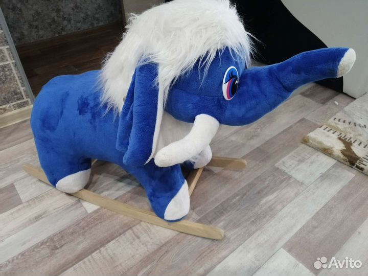 Игрушка, качалка слон