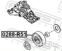 Ролик обводной 0288R51 Febest