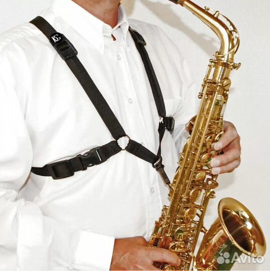 Ремень для альт и тенор саксофона BG Men XL S43SH