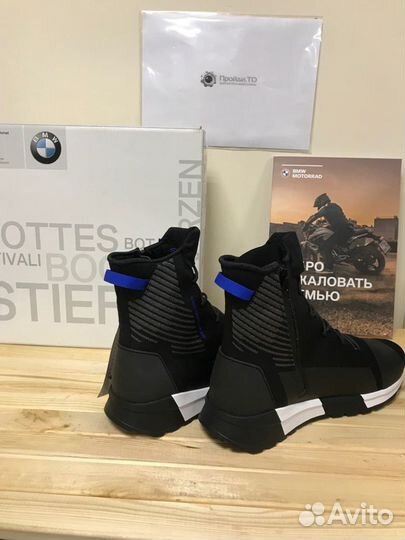 Мотокеды черные унисекс BMW Motorrad KnitLite