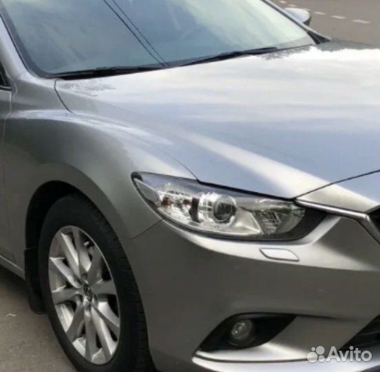 Стекло правой фары Mazda 6 2012-2015