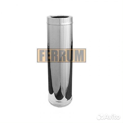 Сендвич 1м (430/0,8мм + нерж) d120x200 Феррум