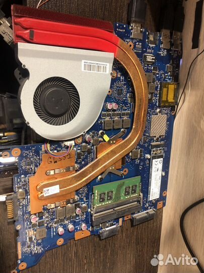 Материнская плата ноутбука asus LG552VW