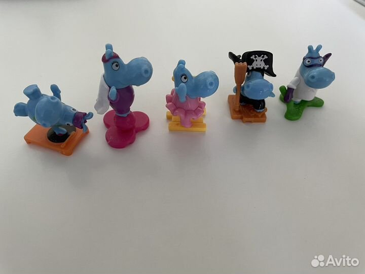 Бегемотики киндер (пират, ди-Джей, химик