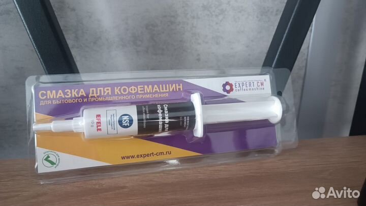 Смазка силиконовая пищевая Expert-CM шприц