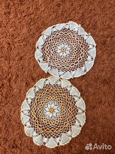 Салфетки кружевные СССР