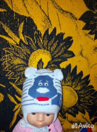 Шапка для новорождённого