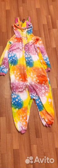 Костюм-пижама Кигуруми Единорог Звездная Галактика